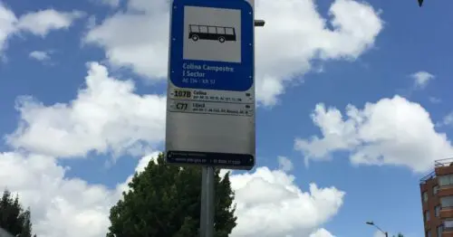 PARADERO SITP COLINA CAMPESTRE I SECTOR  115A02